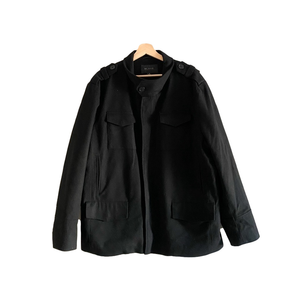 BLAKE | Wool Jacket | Black | Men’s size XL